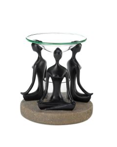 YOGA POSITION OIL WARMER